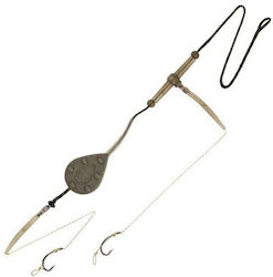 Carp Crucian Rig Fr2-chg2871 Weight 71 G 2 Size 8 Hooks Carp Crucian Rig Fr2-chg2871 Weight 71 G 2 Size 8 Hooks