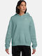 Brooklyn Women's Sweatshirt Hooded Green