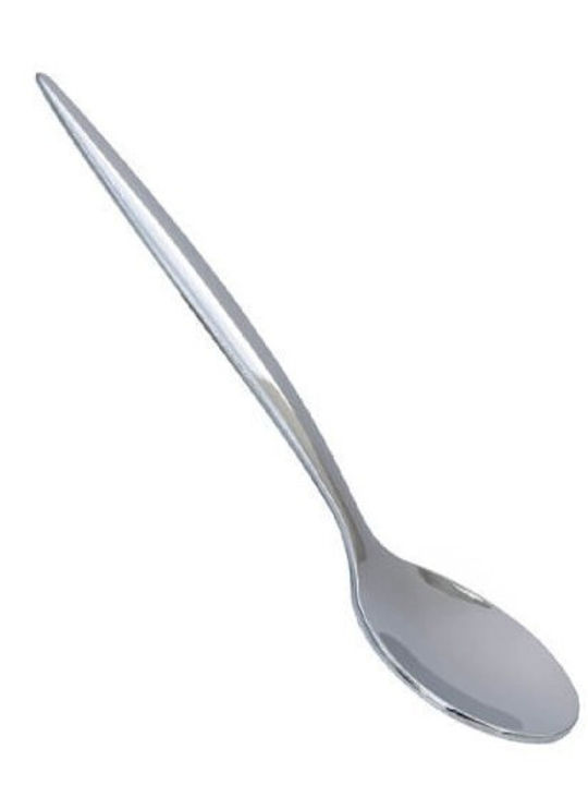 Yalco Spoon Set Coffee / Tea Stainless Silver 6pcs