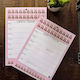 Weekly Planner A4/60 Sheets Bunnies