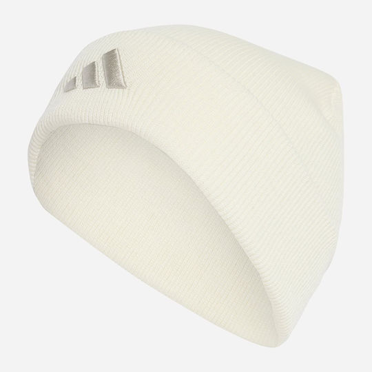 New Logo Beanie Beanie Knitted in White color