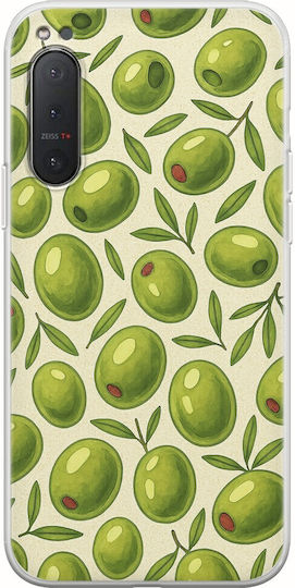 Olive Vibes Sony Xperia 5 Silicon Flexibil Transparent