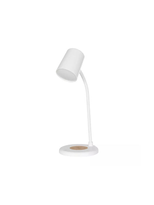 GloboStar LED Φωτιστικό Γραφείου Bluetooth σε Λευκό Χρώμα