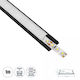 GloboStar Aluminum Profile for LED Strip with O...