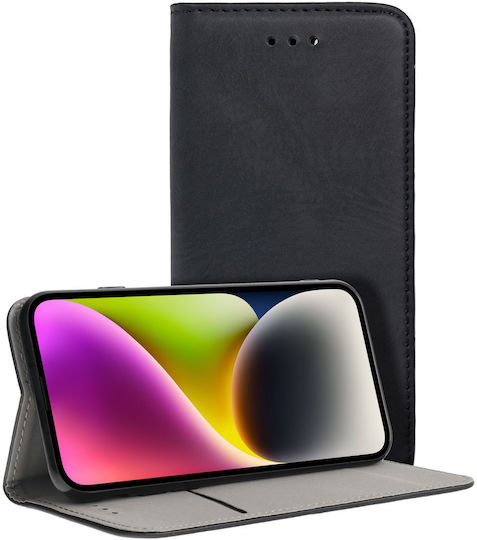 Smart Book Fabric / Silicone / Plastic Black (Oppo A5 4G, Oppo A5 5G)