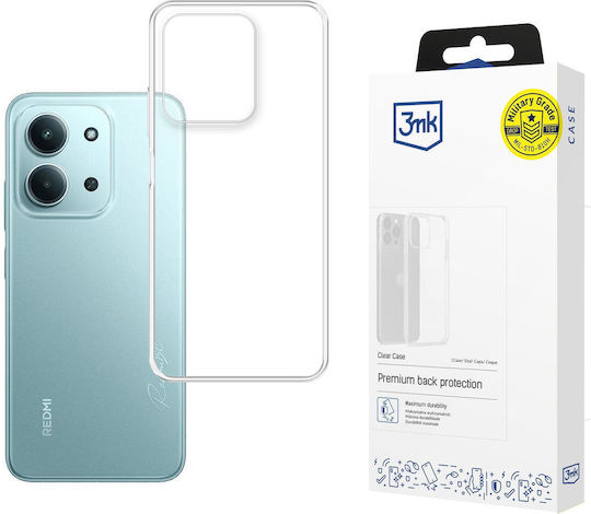 3MK Clear Back Cover Plastic Transparent (Redmi 15C - 3mk)
