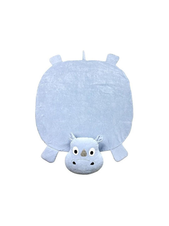 Baby Star Παιδικό Χαλί Μπλε 120x110cm
