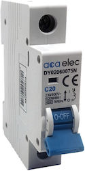 Aca Automatischer Schutzschalter Einpolig AC DY02060075N