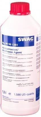 SWAG Ready for Use Engine Coolant for Car G12 Red 1.5lt