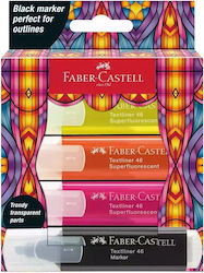 Faber-Castell Textmarker 1mm Schwarz