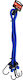 Set Elastrisches Band 2 Stücke Blau 150cm