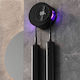 Base Toothbrush Support Base Wallpaper Plastic Black