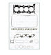 Set Cylinder Head Gaskets Ford Maverick Mk 2 03/04 2.3 16v