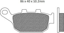 Brake Pads Set Fa140 Organic Fizz42822