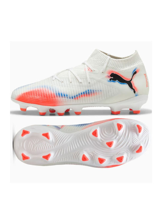 PUMA Future 8 Pro Футболни Обувки с Бутони Бели