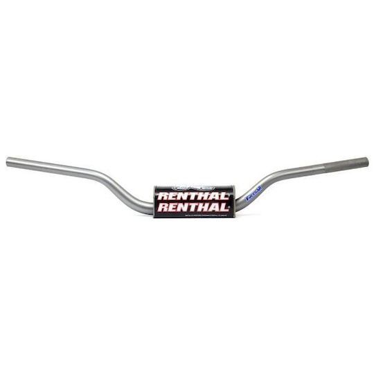 Renthal Fat Bar Motorcycle Handlebar Pad Protector Silver