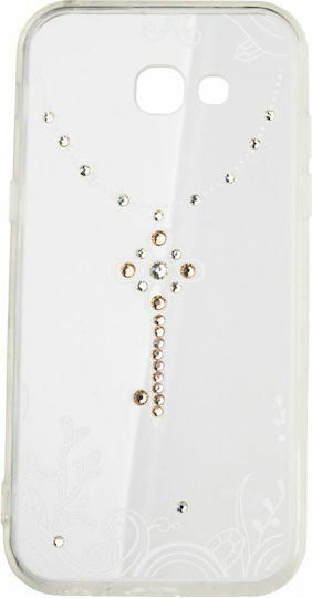 Vennus Back Cover Σιλικόνης Λευκό (Galaxy A3 2017) VENARTSGA320-008