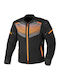 Macna Orcano 2.0 Summer Men's Motorcycle Jacket Black/Orange