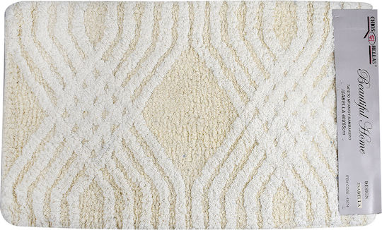 Бански Килим Памучен Isabella 50x80см Ecru