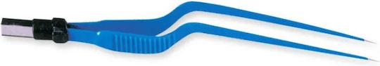 Bayonet Bipolar Diathermy Forceps 16cm 1mm Point