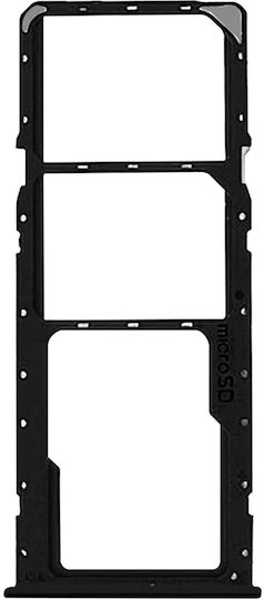 Clappio Dual Nano Sim Micro-sd Card Tray Realme Note 60 Black