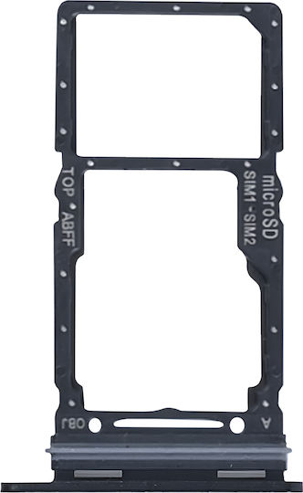 Clappio Hybrid Dual Nano Sim Card Tray Samsung Galaxy A26 Black