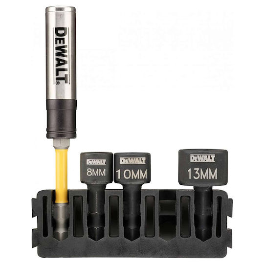 Dewalt Screwdriver Bits Bit Holder Set 4 Pieces Dt70826