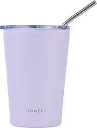 Homely Θερμός Mug 400ml Lavender Fog Homely Θερμός Mug 400ml Lavender Fog