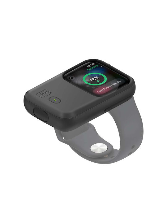 3mk Induction Battery Case Apple Watch 44mm 45mm Silicone 15h