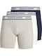 Men's Boxers Light Gray Marl 3Pack