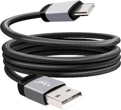 Linq Usb To Usb-c Charging Transfer Cable 3a 27w Fast 1.2m Black Linq Usb To Usb-c Charging Transfer Cable 3a 27w Fast 1.2m Black