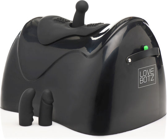 Bucking Saddle 10x Thrusting Vibrating Saddle Sex Machine in Black Color