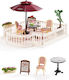 Rolife Wooden Construction Toy Robotime Chic Cafe Terrace for Children Aged 14+