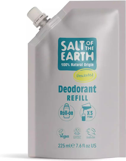 Salt of the Earth Salt Earth Salt Earth Αποσμητικό 48h σε Roll-On Χωρίς Αλουμίνιο 225ml