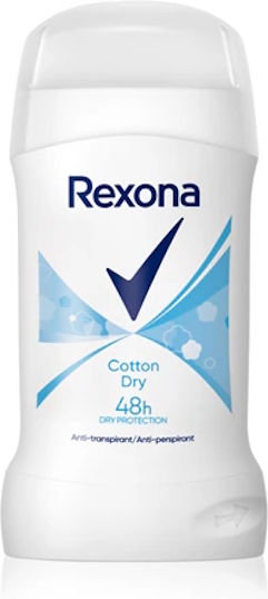 Rexona Cotton Dry Αποσμητικό 48h σε Stick 50ml