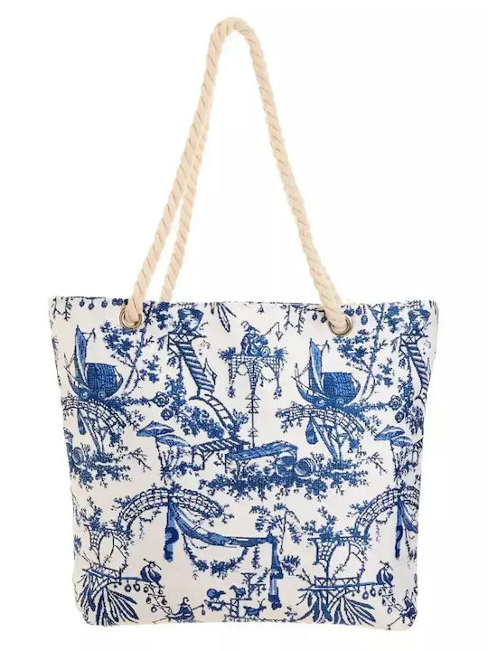Signare Geantă De Plajă Din Material Textil Auriu