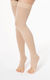 Bioaktif Socks Thigh High Graduated Compression with Silicone & Open Toes 23-32 mmHg Beige
