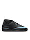 Jr Mercurial Superfly 10 Club IC Kids Indoor Soccer Cleats Black