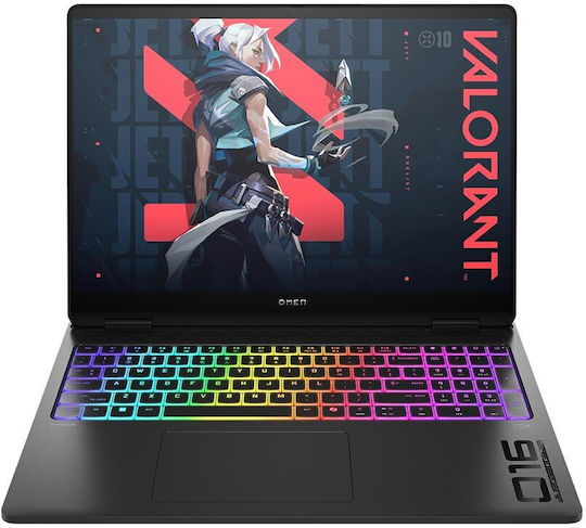 HP Omen Max 16 16" IPS QHD+ 240Hz (Ryzen AI 300 Series-9 HX 375/32GB/1TB SSD/GeForce RTX 5070 Ti/W11 Pro) Shadow Black (GR Keyboard)