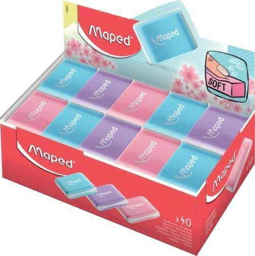 Maped Radiergummis Essentials Soft Bunte Gesichter 129216