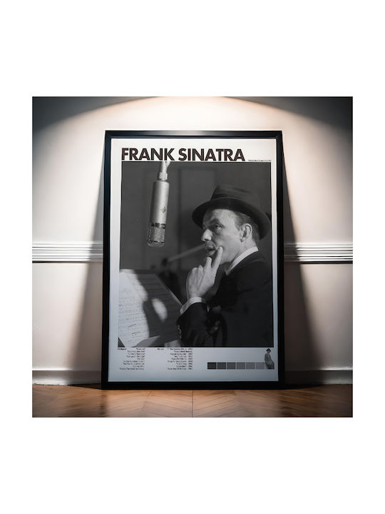 Music Poster Frank Sinatra Ms431 30cm X 40cm Pr...