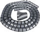 Οργανωτής Καλωδίων Spiral Διάμετρος 22mm Γκρι 3m