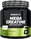 Biotech USA Mega Creatine Μικρονισμένη Μονοϋδρική Κρεατίνη Creapure Unflavoured 306gr