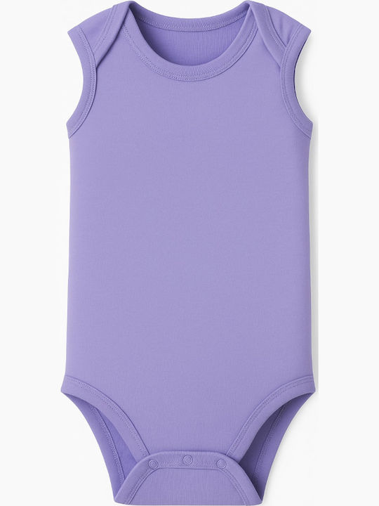 Mother Nest Babystrampler Ärmellos Purple