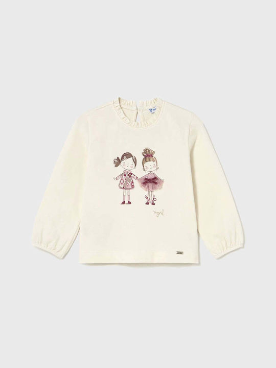 Mayoral Kinderhemd Langarm Beige