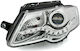 Φανάρια Εμπρός Led Vw Passat 3c 2005+ Chrome Λάμπες Η1 Σετ 2τμχ Swv29agx