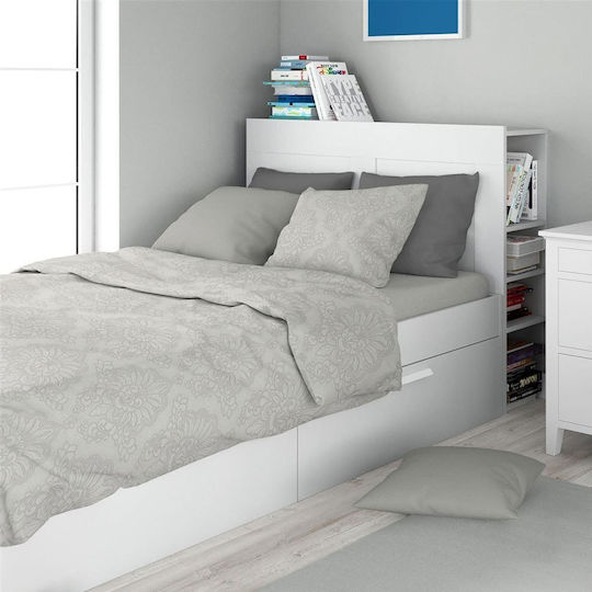 Dimcol Άρτεμις Σετ Υπέρδιπλο 4τμχ 220x240εκ. 701 Grey