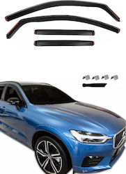 Σετ Ανεμοθραύστες Μπροστινοί και Πίσω για Volvo XC 60 2018+ 4τμχ VETRBR0086
