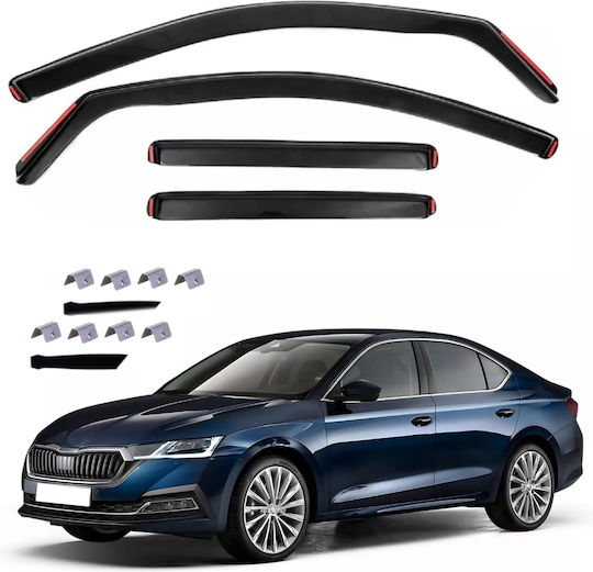 Set deflectoare de vânt pentru Skoda Octavia 2020+ 4buc