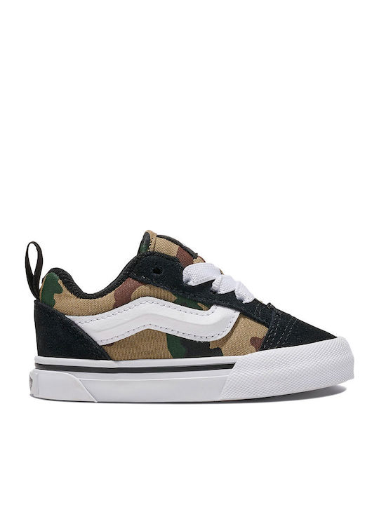 Vans Knu Skool Elastic Lace Παιδικά Sneakers Μαύρα
